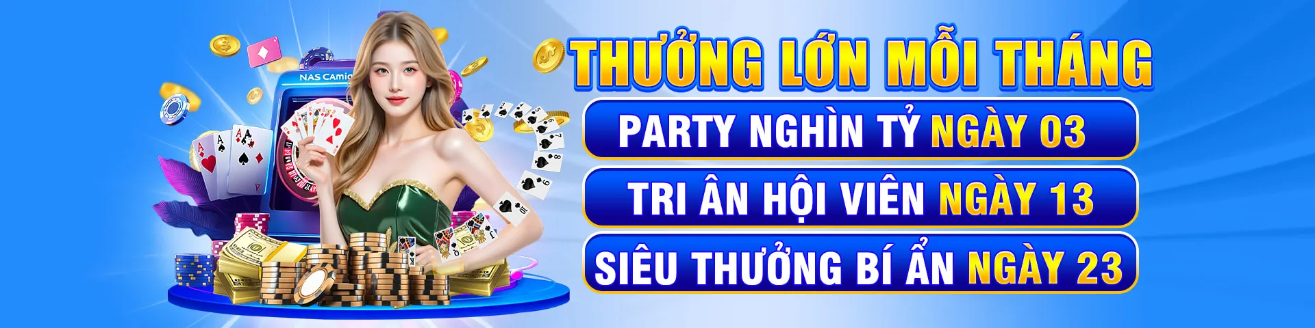 Các chương trình khuyến mãi hấp dẫn nhất từ 22vip chính thức